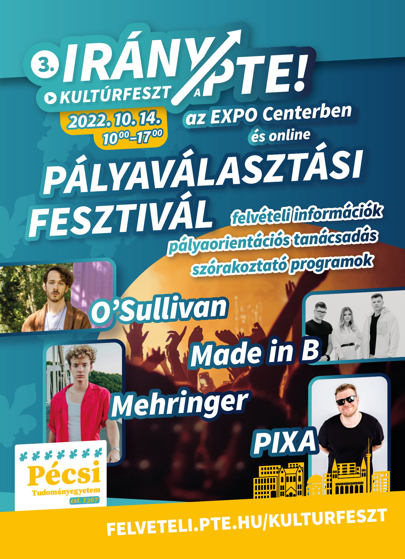 Irány a PTE Kultúrfeszt 3