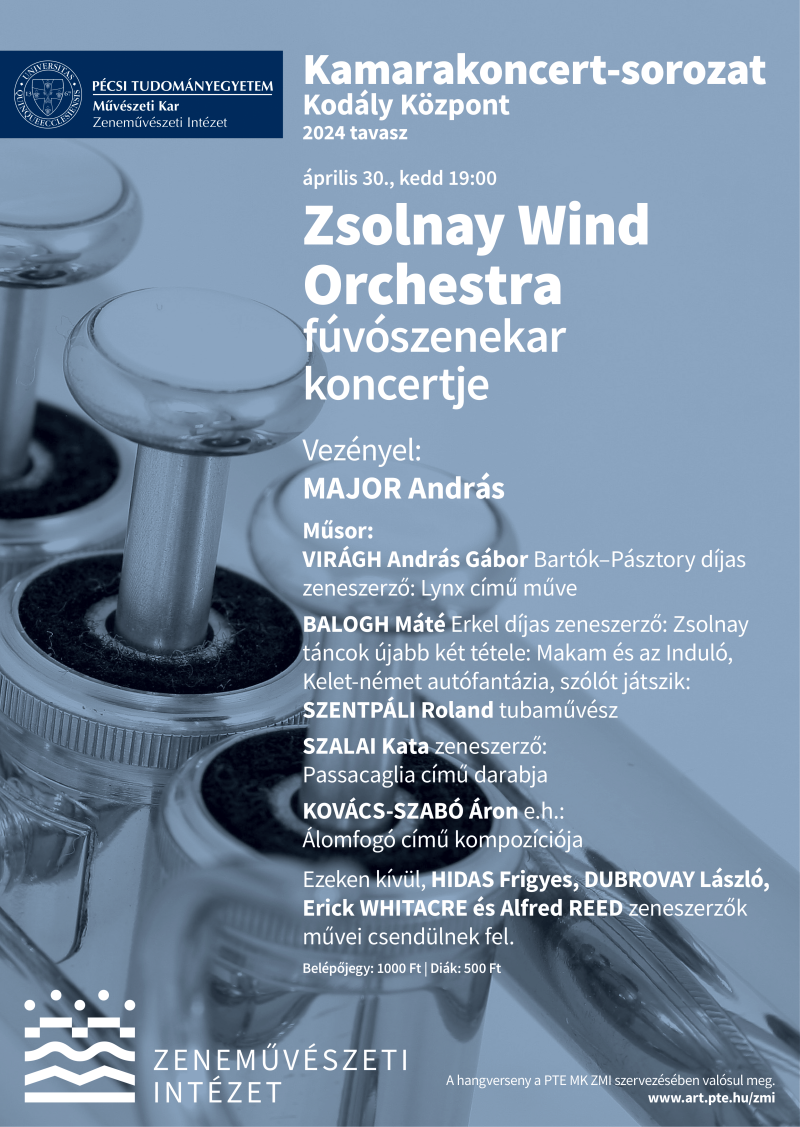 Zsolnay Vilmos Fúvószenekar koncert