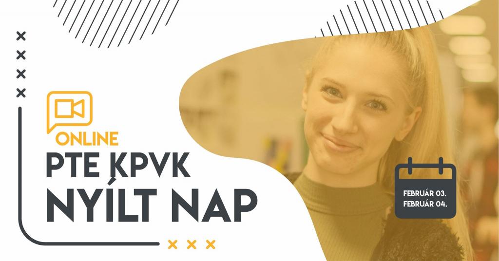 PTE KPVK online nyílt nap 2.0