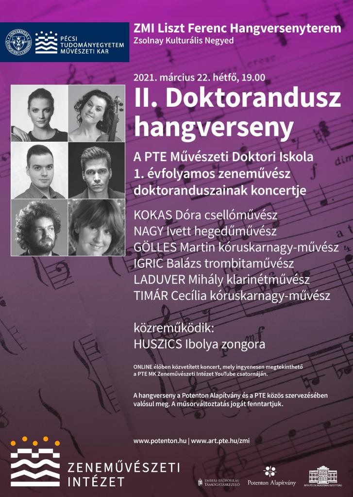 II. Doktorandusz hangverseny