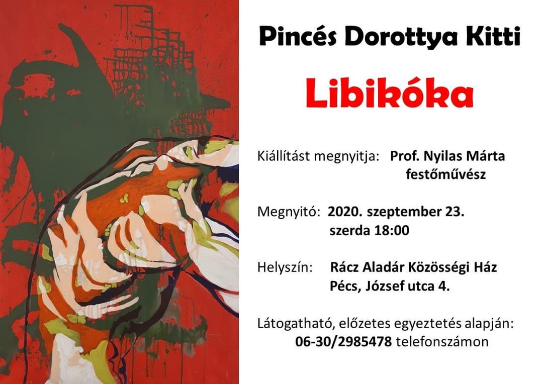 Libikóka c. kiállítás megnyitója