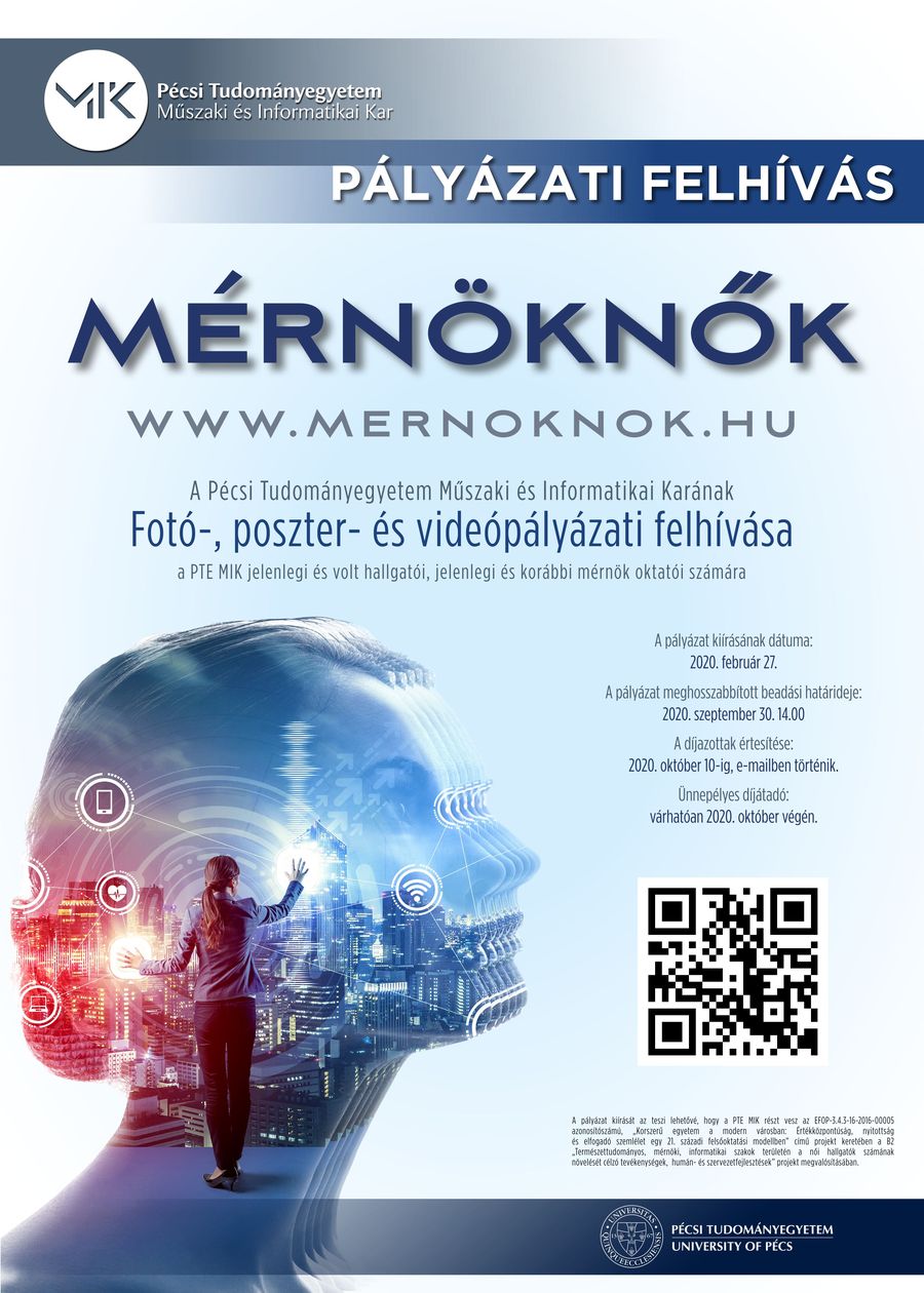 Mérnöknők - a MIK fotó-, poszter- és videópályázati felhívása