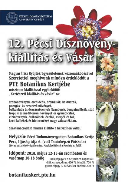 12. Pécsi Dísznövény kiállítás és vásár