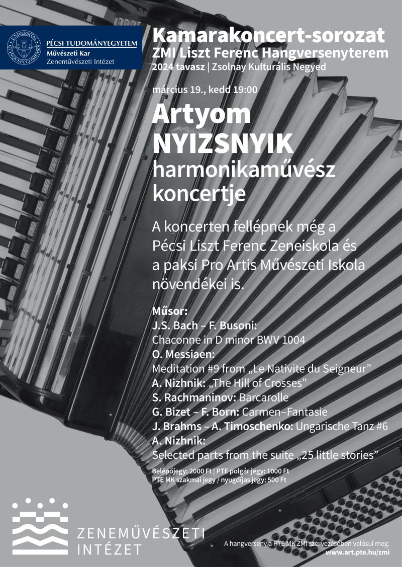 Artyom Nyizsnyik harmonikaművész koncertje